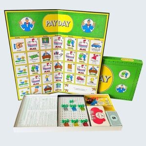 Payday Board Game 1974 Pay Day Vintage Parker Brothers Complete